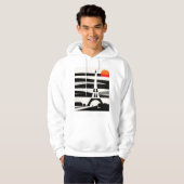 Paris Sunset Silhouette Hoodie (Voorkant volledig)