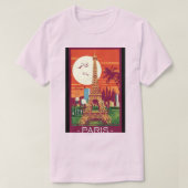 Paris Sunset T-shirt (Design voorkant)