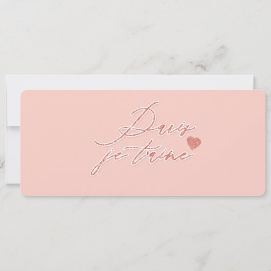 Paris Surprise Boarding Pass Vakantie Gift Ticket Kaart (Achterkant)