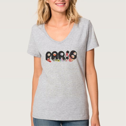 Paris T-Shirt (Voorkant)