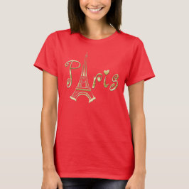 PARIS T-shirt met Eiffeltoren