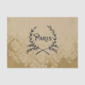 Paris Tan Cream  Damask-weefselpapier Tissuepapier (Voorkant)