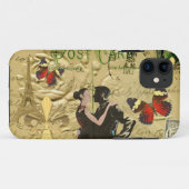 Paris Tango-postkaart Case-Mate iPhone Case (Achterkant (horizontaal))