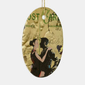  Paris Tango-postkaart Keramisch Ornament (Rechts)
