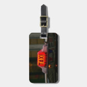 Paris Taxi Bagagelabel (Voorkant verticaal)