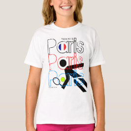 Paris Tennis French Open Flag T-Shirt