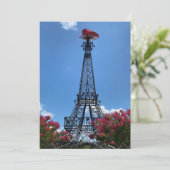 Paris, Texas Flat - Hartelijk dank Bedankkaart (Staand voorkant)