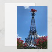 Paris, Texas Flat - Hartelijk dank Bedankkaart (Voorkant / Achterkant)