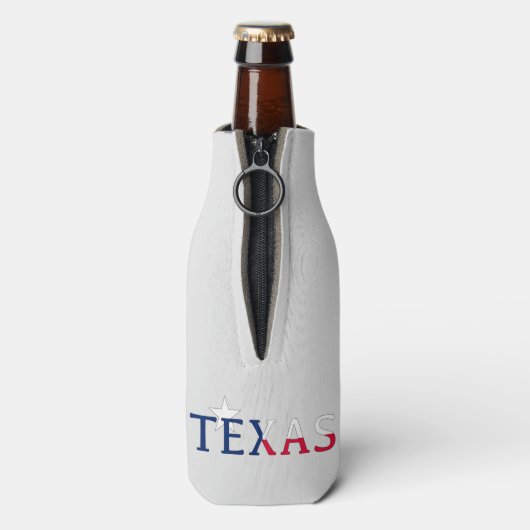 Paris, Texas, Red Cowboy Pet, Eiffel Tower Flesjeskoeler (Fles Achterkant)