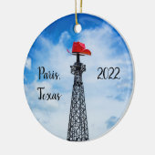 Paris, Texas - Red Cowboy Pet Ornament (Links)