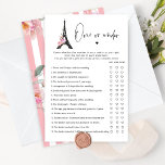 Paris thema over of onder vrijgezellenfeest spel<br><div class="desc">Paris thema over of onder vrijgezellenfeest spel Matching games beschikbaar.</div>