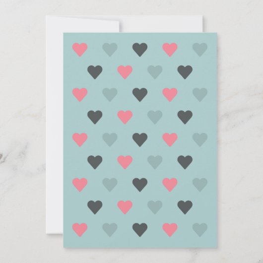 Paris Theme Birthday Uitnodiging (Achterkant)