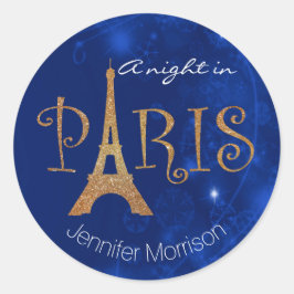 Paris ThMED Sweet 16 Custom Ronde Sticker