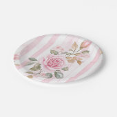 Paris Thmet Vrijgezellenfeest Papieren Bordje (Gekanteld)