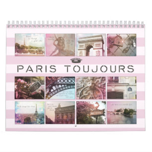 Paris Toujours Photography Calendar Kalender