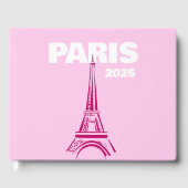 Paris travel coffee table book gastenboek (Voorkant)