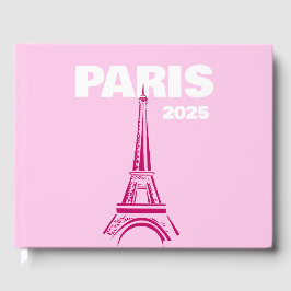 Paris travel coffee table book gastenboek