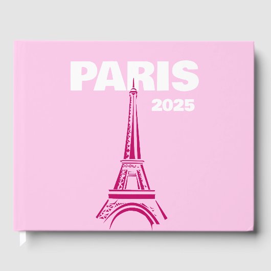 Paris travel coffee table book gastenboek (Voorkant)