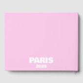 Paris travel coffee table book gastenboek (Achterkant)