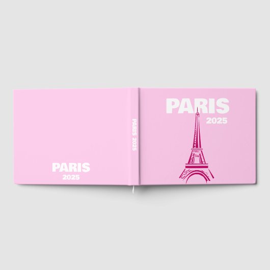 Paris travel coffee table book gastenboek (Volledig)