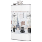 Paris Travel Collage Heupfles (Links)