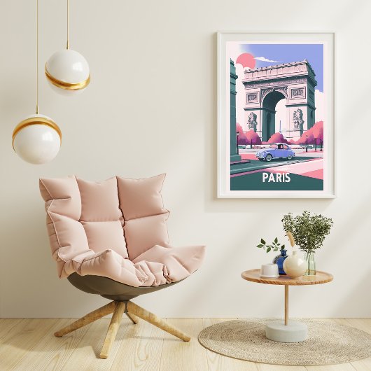 Paris Travel Poster