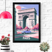 Paris Travel Poster