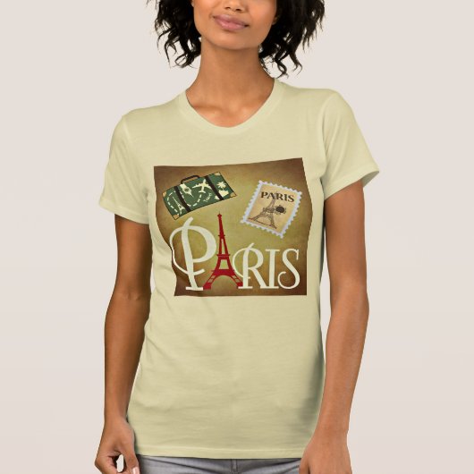 Paris Travel T-shirt (Voorkant)