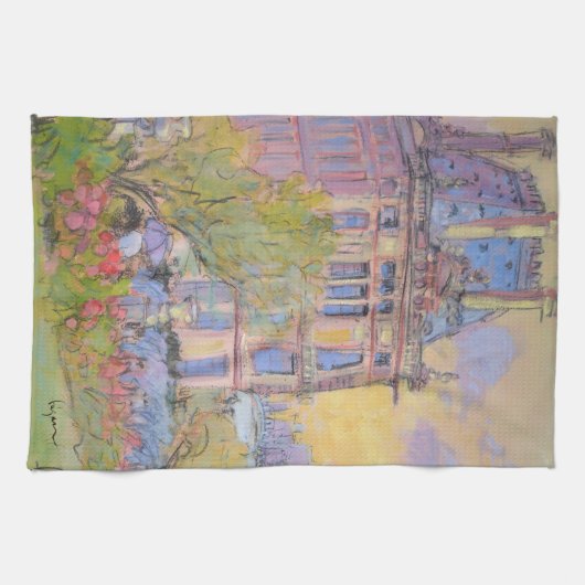 Paris Tuileries Garden Towel Theedoek (Horizontaal)