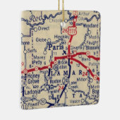 Paris TX 1941 Map Keramisch Ornament (Rechts)