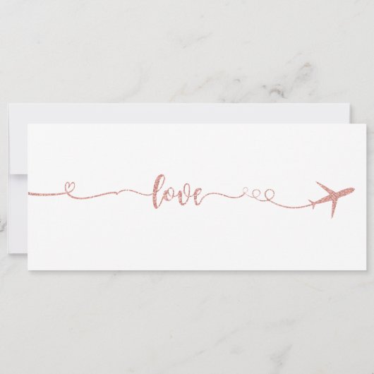 Paris Uitnodiging, Paris Bridal Shower Uitnodiging (Achterkant)