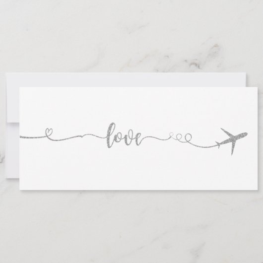 Paris Uitnodiging, Paris Bridal Shower Uitnodiging (Achterkant)