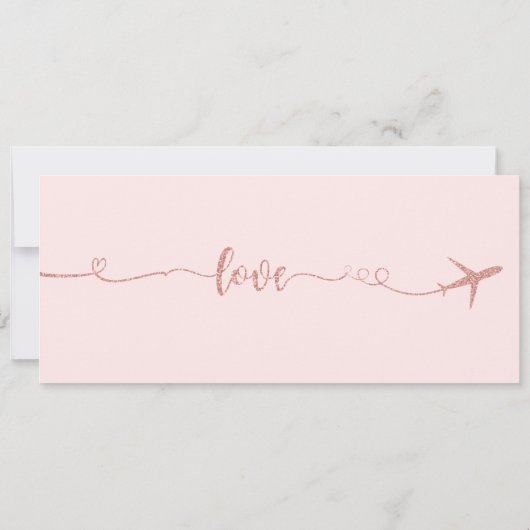 Paris Uitnodiging, Paris Bridal Shower Uitnodiging (Achterkant)