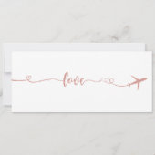 Paris Uitnodiging, Paris Bridal Shower Uitnodiging (Achterkant)