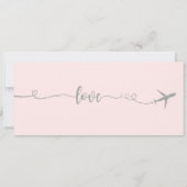 Paris Uitnodiging, Paris Bridal Shower Uitnodiging (Achterkant)