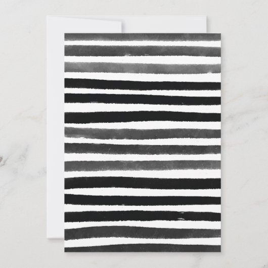 Paris Uitnodiging voor Parijse Baby shower (Achterkant)