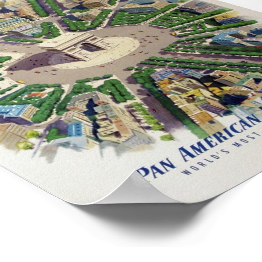 Paris Vintage Poster (Hoek)