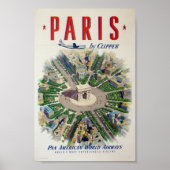 Paris Vintage Poster (Voorkant)