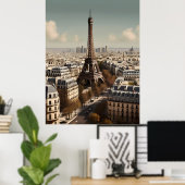Paris vintage poster (Thuiskantoor)