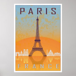 Paris vintage poster