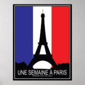 Paris Vintage Poster (Voorkant)