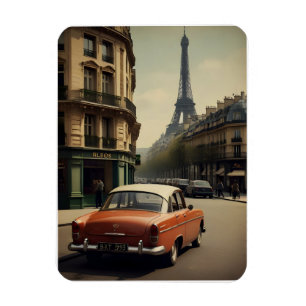 Paris vintage poster magneet