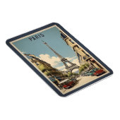 Paris vintage poster magneet (Rechterzijde)