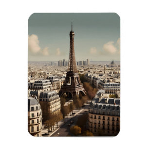 Paris vintage poster magneet