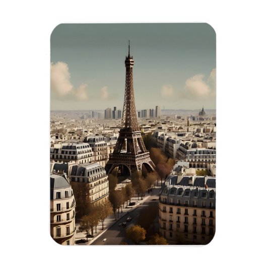 Paris vintage poster magneet (Verticaal)