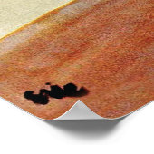 Paris Vogue Hoesje ~ Petten & Fabrics 1935 Poster (Hoek)