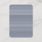 Paris w / Liefde voor onze Sweet Bebe Baby shower Informatiekaartje (Achterkant)