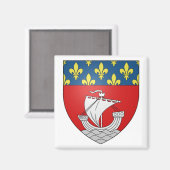Paris Wapenmunt Magneet (Voorkant / Achterkant)