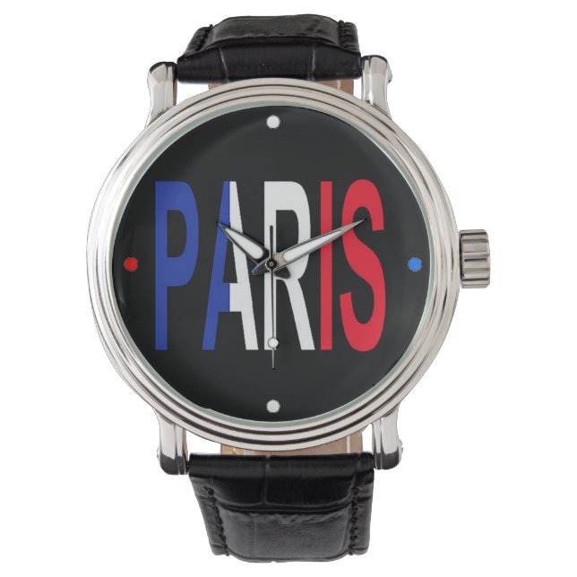 Paris Watch Horloge (Voorkant)