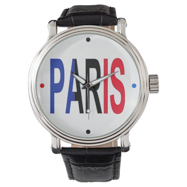 Paris Watch Horloge (Voorkant)